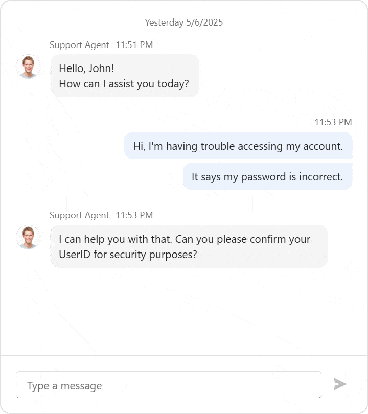 Chat editing feature