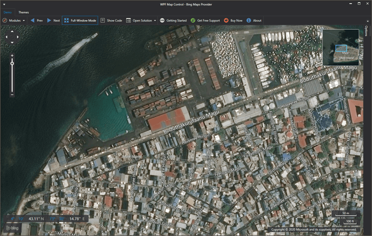 OpenStreetMaps - WPF Map Control | DevExpress